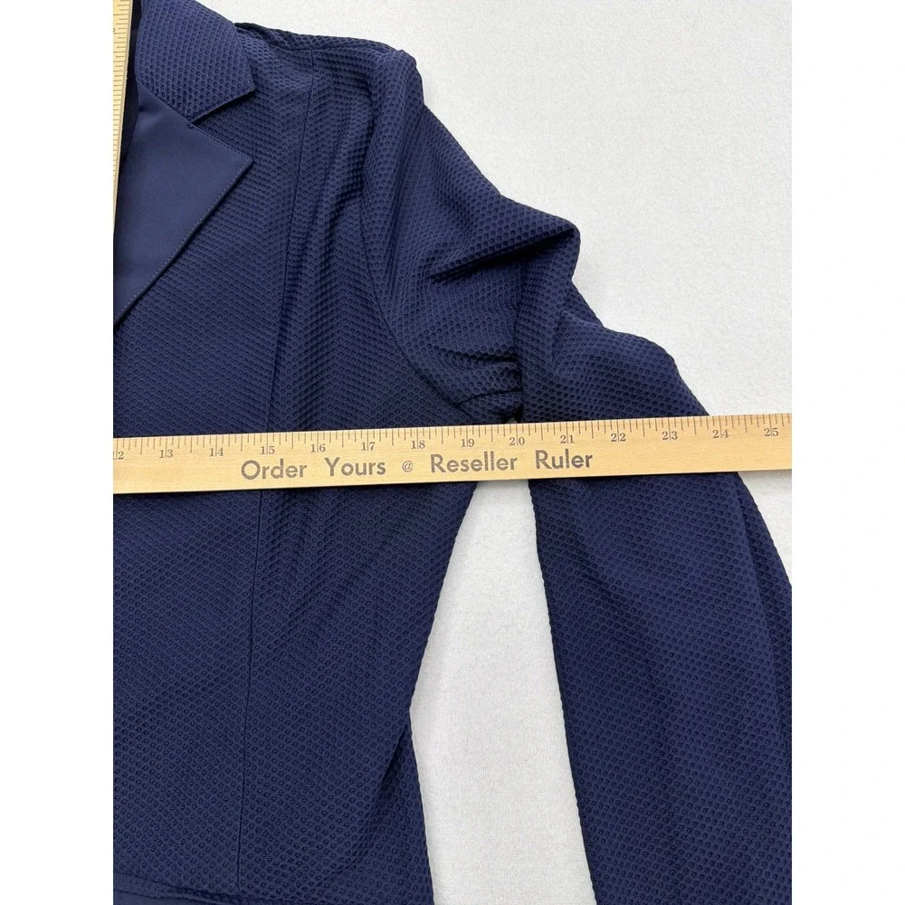Zestini Equus Mens S Navy Equestrian Show Coat Mesh Stretch Jacket MSJ6705NVY